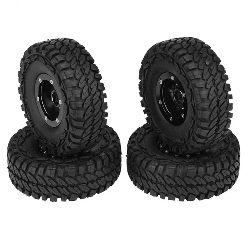 4Pcs 1.9 Beadlock Wheel Rim & Rubber Tires Set for 1/10 RC Crawler Traxxas TRX4 Axial SCX10 90046 AXI03007 RC Car Parts
4Pcs 1.9 Beadlock Wheel Rim & Rubber Tires Set for 1/10 RC Crawler Traxxas TRX4 Axial SCX10 90046 AXI03007 RC Car Parts