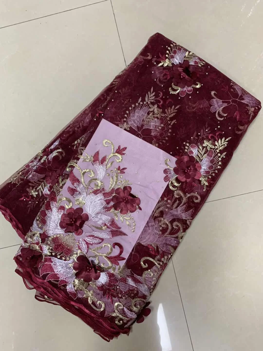 French Net Lace Fabric 2020 Latest 3D Flowers African Lace Embroidery Mesh Tulle Lace Fabric High Quality Nigerian Lace LYX04C
French Net Lace Fabric 2020 Latest 3D Flowers African Lace Embroidery Mesh Tulle Lace Fabric High Quality Nigerian Lace LYX04C