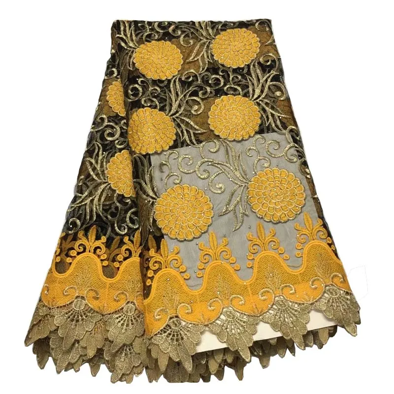 High Quality African Sequins Lace Fabric French STONES Net Embroidery Tulle Lace Fabric For Nigerian Wedding Party Dress
High Quality African Sequins Lace Fabric French STONES Net Embroidery Tulle Lace Fabric For Nigerian Wedding Party Dress