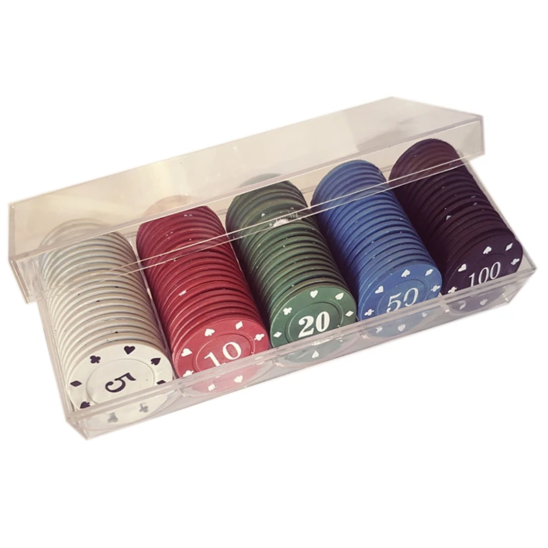 100Pcs Round Plastic Chips Poker Card Game Counting Accessories Dice Entertainment Chip
100Pcs Round Plastic Chips Poker Card Game Counting Accessories Dice Entertainment Chip