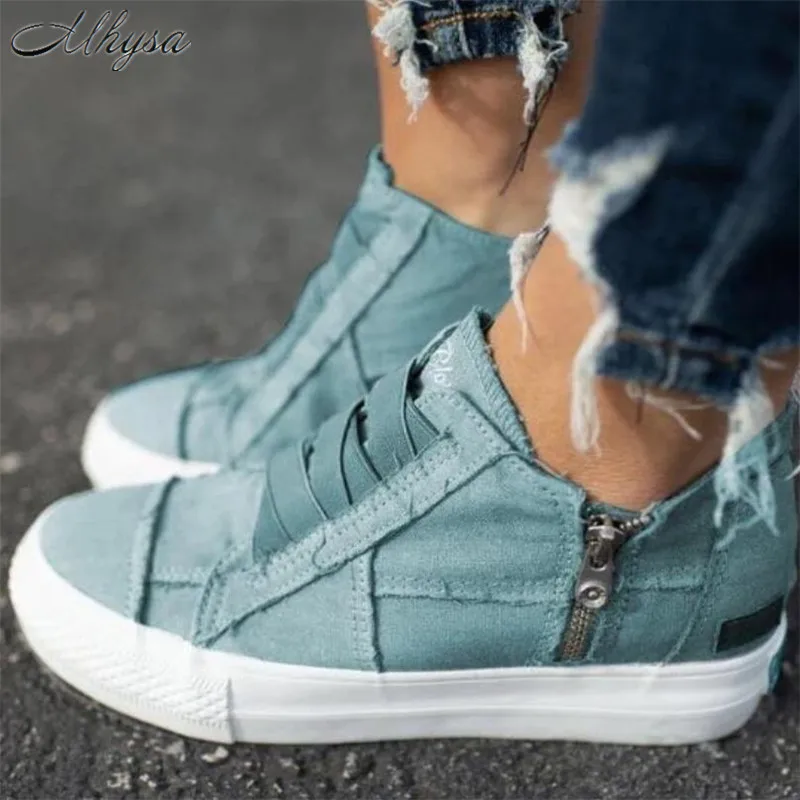 New Fashion Women Sneakers Denim Casual Shoes Canvas shoes Woman Summer Slip On Ladies Flat Shoes Women Plus Size zapatos mujer
New Fashion Women Sneakers Denim Casual Shoes Canvas shoes Woman Summer Slip On Ladies Flat Shoes Women Plus Size zapatos mujer