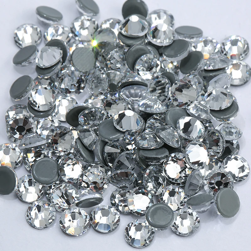 Glass Clear Hotfix Rhinestone Flat Back Iron On Strass Crystal Stones SS3-SS40 Hot Fix Rhinestones For Clothes Decorations
Glass Clear Hotfix Rhinestone Flat Back Iron On Strass Crystal Stones SS3-SS40 Hot Fix Rhinestones For Clothes Decorations
