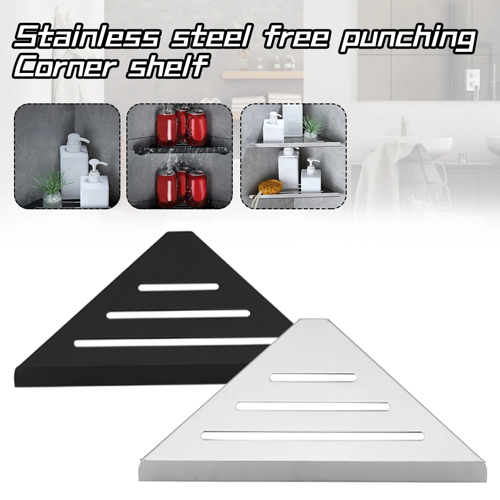 Bathroom Corner Caddy Shelf Shampoo Holder Organizer Wall Mount Adhesive Storage Rack for Bathroom Kitchen
Bathroom Corner Caddy Shelf Shampoo Holder Organizer Wall Mount Adhesive Storage Rack for Bathroom Kitchen