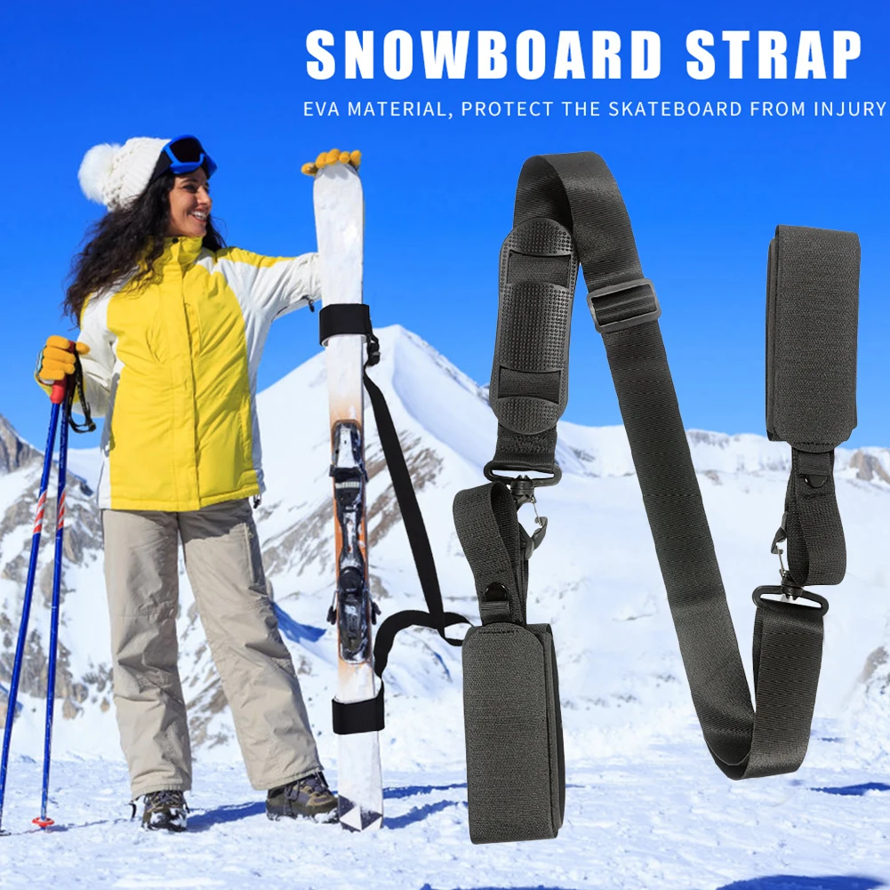 Переноска с фиксированным ремешком, нейлоновые регулируемые лыжные плечи для упражнений на открытом воздухе, спортивные украшения для лыж,... 
Переноска с фиксированным ремешком, нейлоновые регулируемые лыжные плечи для упражнений на открытом воздухе, спортивные украшения для лыж,...