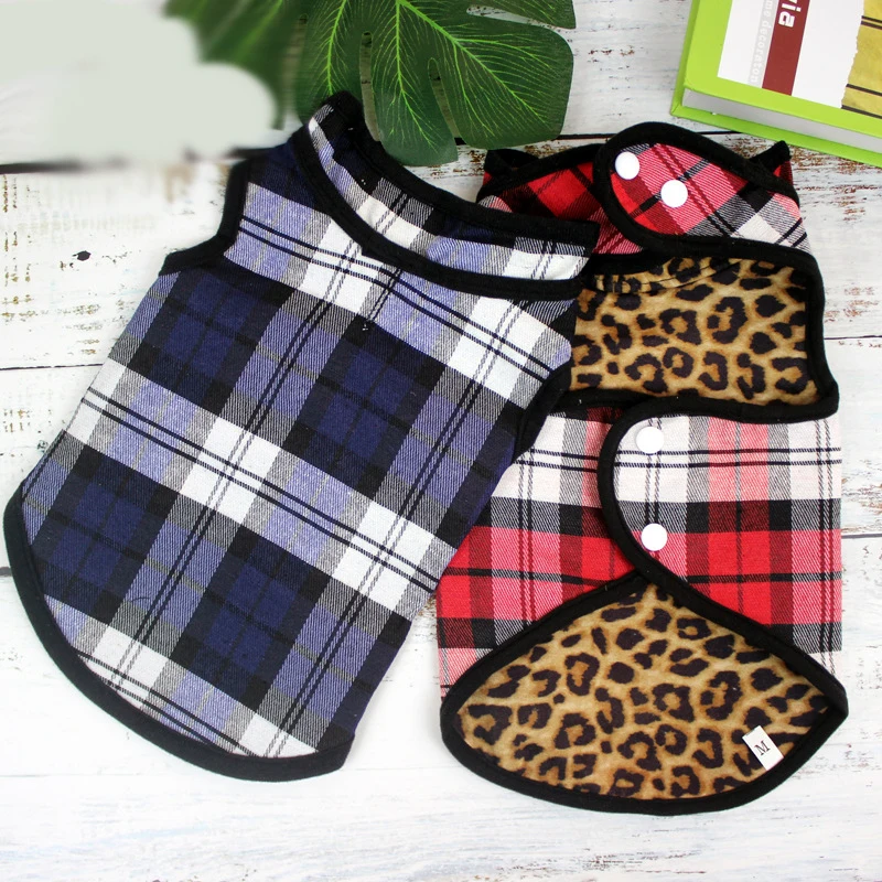 2021 new dog clothes Clothing for cats small dogs chihuahua french bulldog Life vest supplies products harness T-shirt Two sides
2021 new dog clothes Clothing for cats small dogs chihuahua french bulldog Life vest supplies products harness T-shirt Two sides