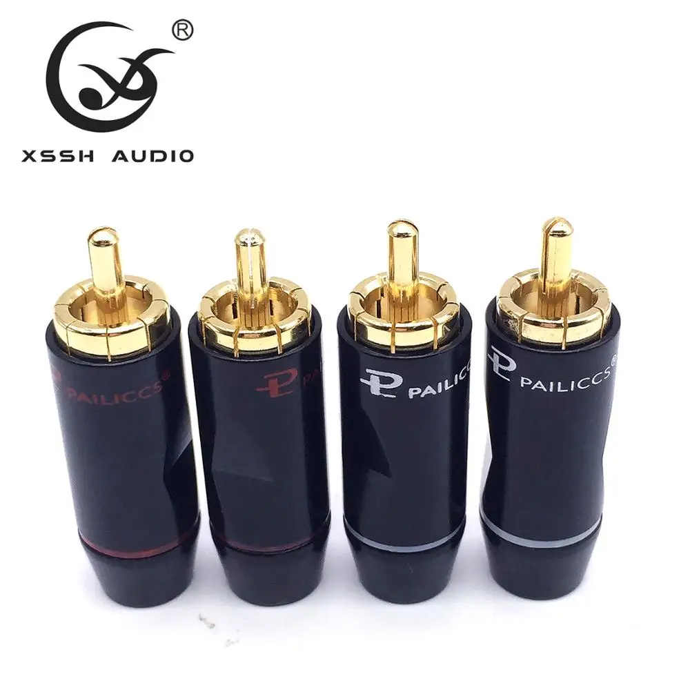 8pcs/16pcs XSSH audio Jack Hi-end HIFI Brass Plating Gold Video 8mm Connectors TV Tuner RCA output Plug Plugs
8pcs/16pcs XSSH audio Jack Hi-end HIFI Brass Plating Gold Video 8mm Connectors TV Tuner RCA output Plug Plugs