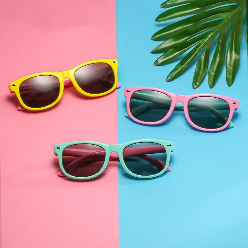 Polarized Sunglasses TR90 New Kids Boys Girls Sun Glasses Silicone Safety Fashion Glasses Gift For Children Baby UV400 Eyewear
Polarized Sunglasses TR90 New Kids Boys Girls Sun Glasses Silicone Safety Fashion Glasses Gift For Children Baby UV400 Eyewear