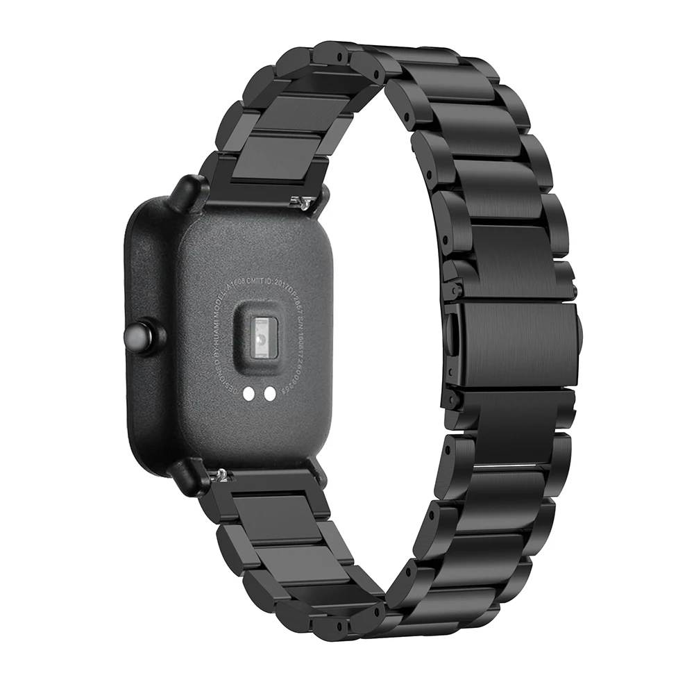Metal Stainless Steel Strap for Xiaomi Huami Amazfit GTR 47mm 42mm Bracelet Wrist Band for Huami Amazfit GTS Bip Youth Watchband
Metal Stainless Steel Strap for Xiaomi Huami Amazfit GTR 47mm 42mm Bracelet Wrist Band for Huami Amazfit GTS Bip Youth Watchband