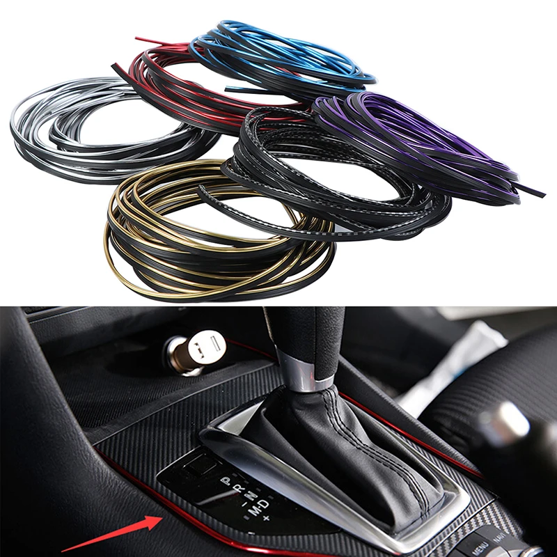 5M Car Styling Interior Stickers Decoration Strip Mouldings Car Door Dashboard Air Conditioner Air Outlet Decoration Accessory
5M Car Styling Interior Stickers Decoration Strip Mouldings Car Door Dashboard Air Conditioner Air Outlet Decoration Accessory