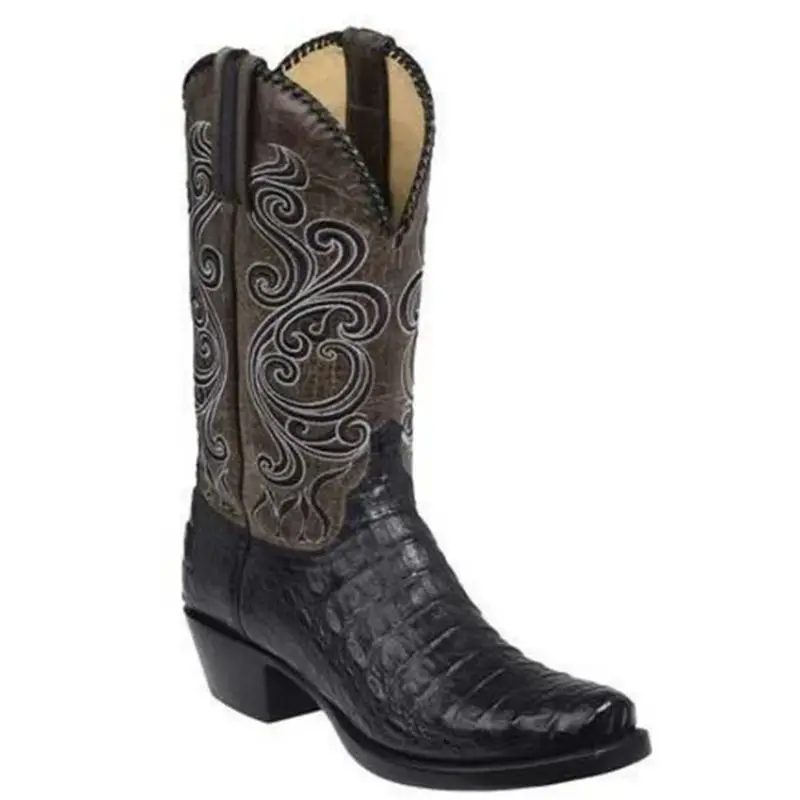 Men's PU Leather Back Cut Cowboy Boots Western Square Toe Boot Boots Classic Boots Casual Fashion Winter Combat Boots KA655
Men's PU Leather Back Cut Cowboy Boots Western Square Toe Boot Boots Classic Boots Casual Fashion Winter Combat Boots KA655
