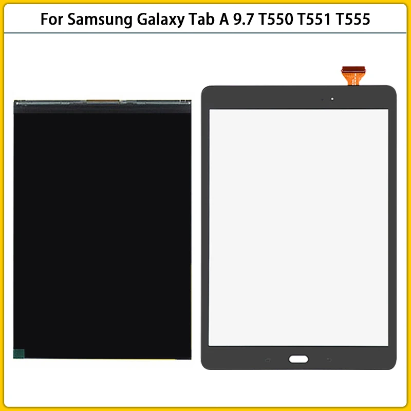 New T550 LCD TouchScreen For Samsung Galaxy 9.7 " SM-T550 T550 T555 T551 LCD Display Touch Screen Panel Digitizer Sensor Glass
New T550 LCD TouchScreen For Samsung Galaxy 9.7 " SM-T550 T550 T555 T551 LCD Display Touch Screen Panel Digitizer Sensor Glass