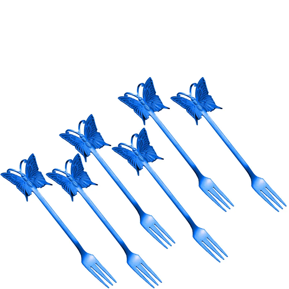 Coffee Spoons Teaspoons Handled Dessert Creative Butterfly Shape 304 Stainless Steel Fruit Dessert Salad Fork Smart Beautiful
Coffee Spoons Teaspoons Handled Dessert Creative Butterfly Shape 304 Stainless Steel Fruit Dessert Salad Fork Smart Beautiful