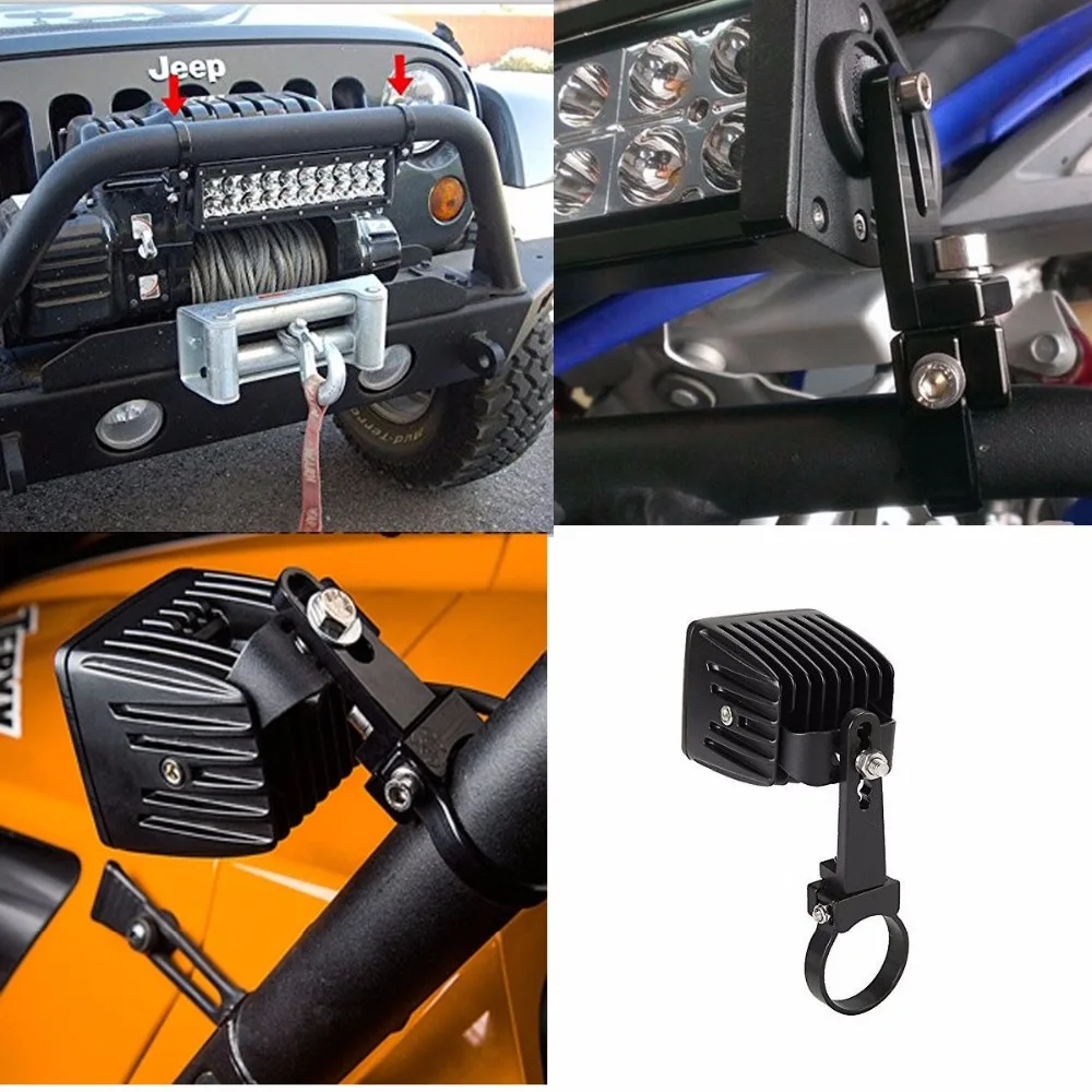 2Pcs ECAHAYAKU 1" 1.25" 1.5" 1.75" Aluminum Tube Bull/Roll Bar Mount Bracket Clamp Holder for Auto Car Truck OffRoad Work Lights
2Pcs ECAHAYAKU 1" 1.25" 1.5" 1.75" Aluminum Tube Bull/Roll Bar Mount Bracket Clamp Holder for Auto Car Truck OffRoad Work Lights
