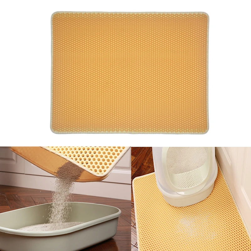 30x30cm Pet Cat Litter Mat Double Layer Cat Litter Trapping Pet Litter Box Mat House Clean Pad Product For Cat Accessories
30x30cm Pet Cat Litter Mat Double Layer Cat Litter Trapping Pet Litter Box Mat House Clean Pad Product For Cat Accessories