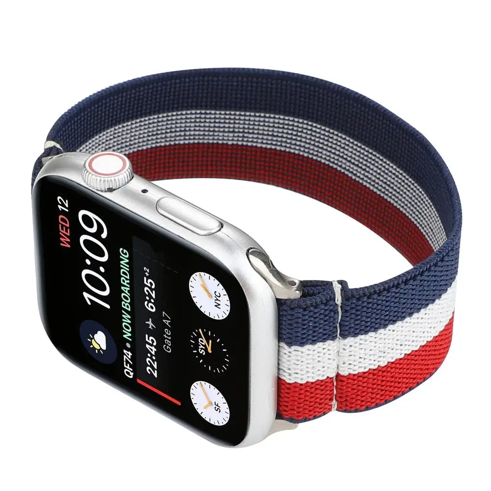Solo loop Strap for apple watch band 44mm 40mm 42mm 38mm Scrunchie Stretchy bracelet women watchband iwatch series 6 5 4 3 2 SE
Solo loop Strap for apple watch band 44mm 40mm 42mm 38mm Scrunchie Stretchy bracelet women watchband iwatch series 6 5 4 3 2 SE