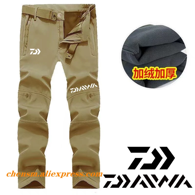 Daiwa Winter Men Softshell Fleece Outdoor Fishing Pants Trekking Fishing Waterproof Climb Hiking Ski Warm Trousers Clothes
Daiwa Winter Men Softshell Fleece Outdoor Fishing Pants Trekking Fishing Waterproof Climb Hiking Ski Warm Trousers Clothes