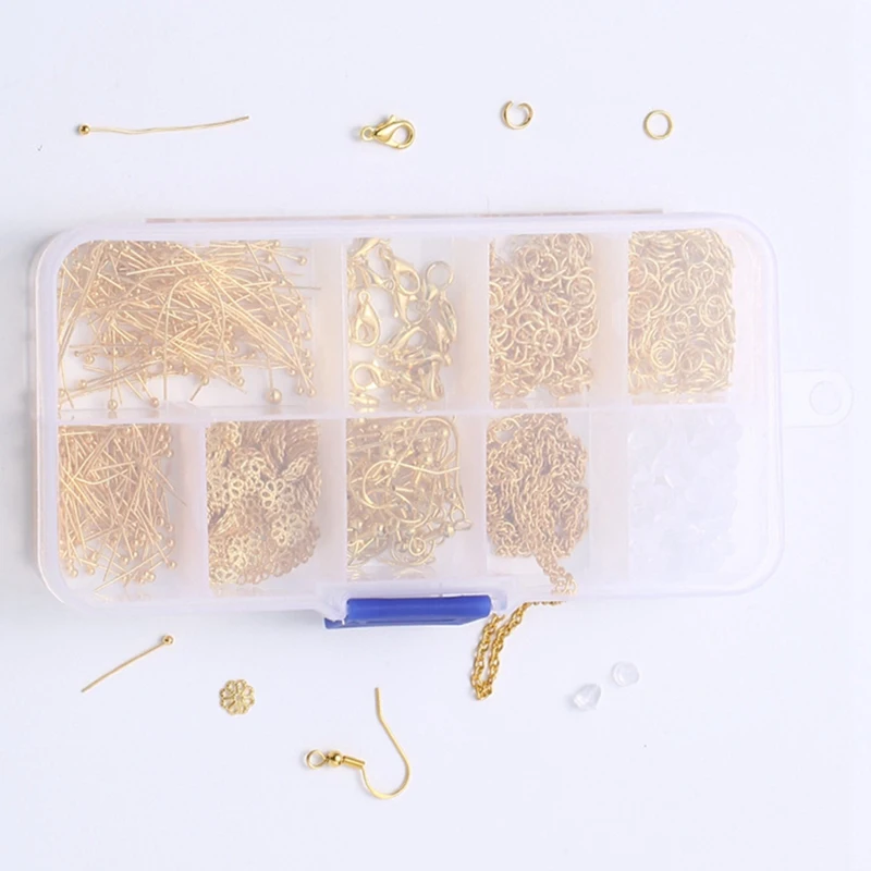 Pure Copper DIY Handmade Earrings and Earrings Jewelry Set 8 Grid Single Ring Chain Accessories
Pure Copper DIY Handmade Earrings and Earrings Jewelry Set 8 Grid Single Ring Chain Accessories