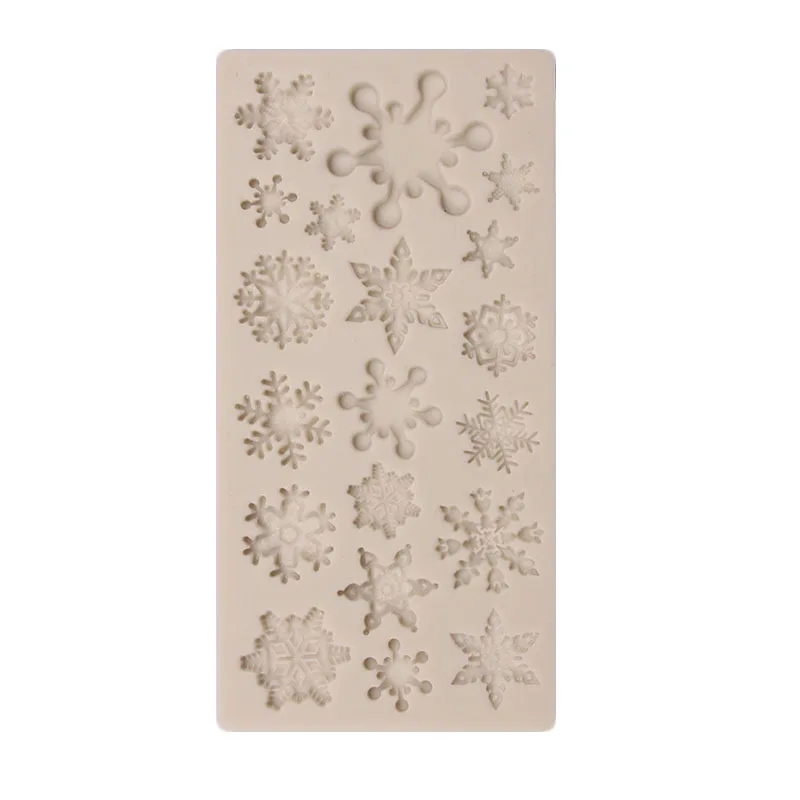 Christmas Snowflake Pattern Silicone Mold Chocolate Cake Mold Baking Non-stick And Heat-resistant Kitchen Handmade Tools
Christmas Snowflake Pattern Silicone Mold Chocolate Cake Mold Baking Non-stick And Heat-resistant Kitchen Handmade Tools