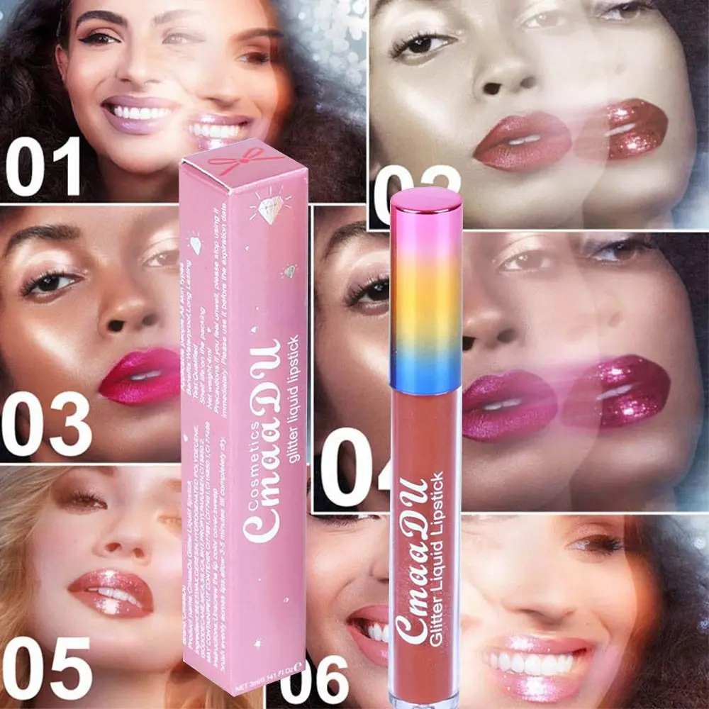 Matte Glitter Liquid Lip Gloss Chameleon Metal Lip Gloss Lasting Waterproof Pearl Colour Lip Tint Fashion Lip Cosmetics
Matte Glitter Liquid Lip Gloss Chameleon Metal Lip Gloss Lasting Waterproof Pearl Colour Lip Tint Fashion Lip Cosmetics