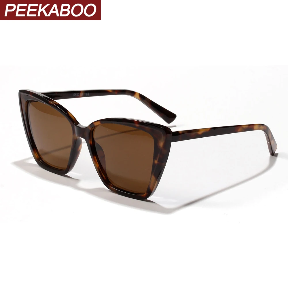 Peekaboo women retro sunglasses cat eye tortoise beige uv400 ladies oversized sun glasses female 2020 drop ship beach style
Peekaboo women retro sunglasses cat eye tortoise beige uv400 ladies oversized sun glasses female 2020 drop ship beach style