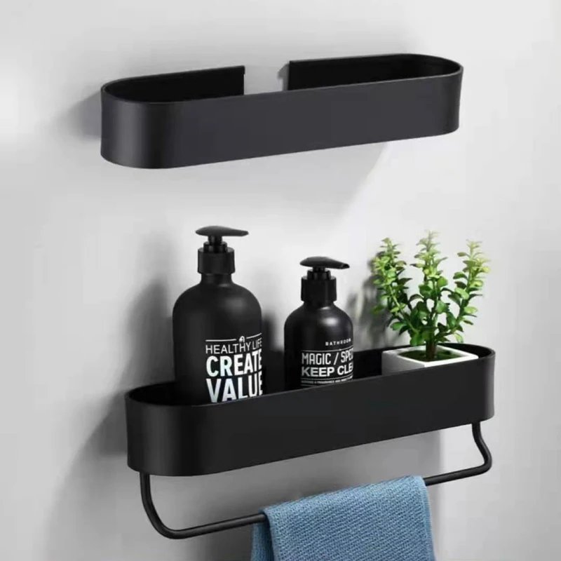 Bathroom Shelf Rack Kitchen Wall Shelves Bath Towel Holder Black Shower Storage Basket Kitchen Organizer Bathroom Accessories
Bathroom Shelf Rack Kitchen Wall Shelves Bath Towel Holder Black Shower Storage Basket Kitchen Organizer Bathroom Accessories
