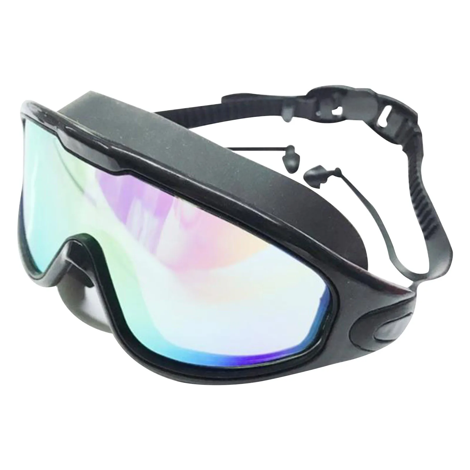 Adult Large Frame Diving Swimming Goggles With Earplugs Outdoor Sports Wide Vision Anti-fog Anti-uv Snorkeling Diving Goggles
Adult Large Frame Diving Swimming Goggles With Earplugs Outdoor Sports Wide Vision Anti-fog Anti-uv Snorkeling Diving Goggles