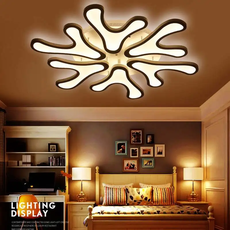 4/6 Heads Remote Dimming Antler Shape Modern Led Ceiling Lights For Living Room Bedroom Ceiling Lighting Fixtures AC110-240V
4/6 Heads Remote Dimming Antler Shape Modern Led Ceiling Lights For Living Room Bedroom Ceiling Lighting Fixtures AC110-240V