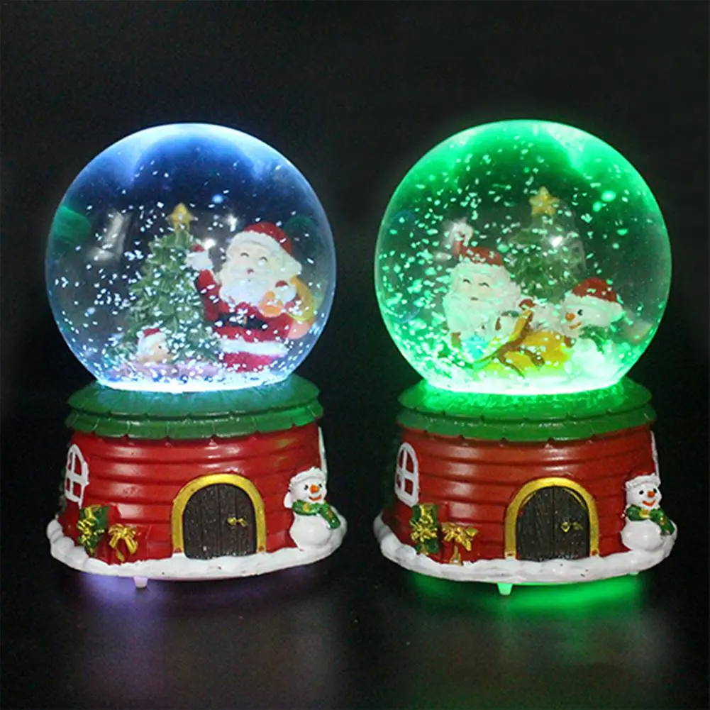 2022 Glowing Resin Music Box Crystal Ball Dreamy Snow Glass Lights Christmas Gift With Speaker Santa Claus Crafts Desktop
2022 Glowing Resin Music Box Crystal Ball Dreamy Snow Glass Lights Christmas Gift With Speaker Santa Claus Crafts Desktop