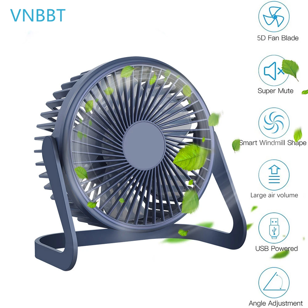 VNBBT 5 дюймов мини-usb Настольный вентилятор персональный Портативный Вентилятор охлаждения с 360 Вращение регулируемый угол для офиса быто
VNBBT 5 дюймов мини-usb Настольный вентилятор персональный Портативный Вентилятор охлаждения с 360 Вращение регулируемый угол для офиса быто