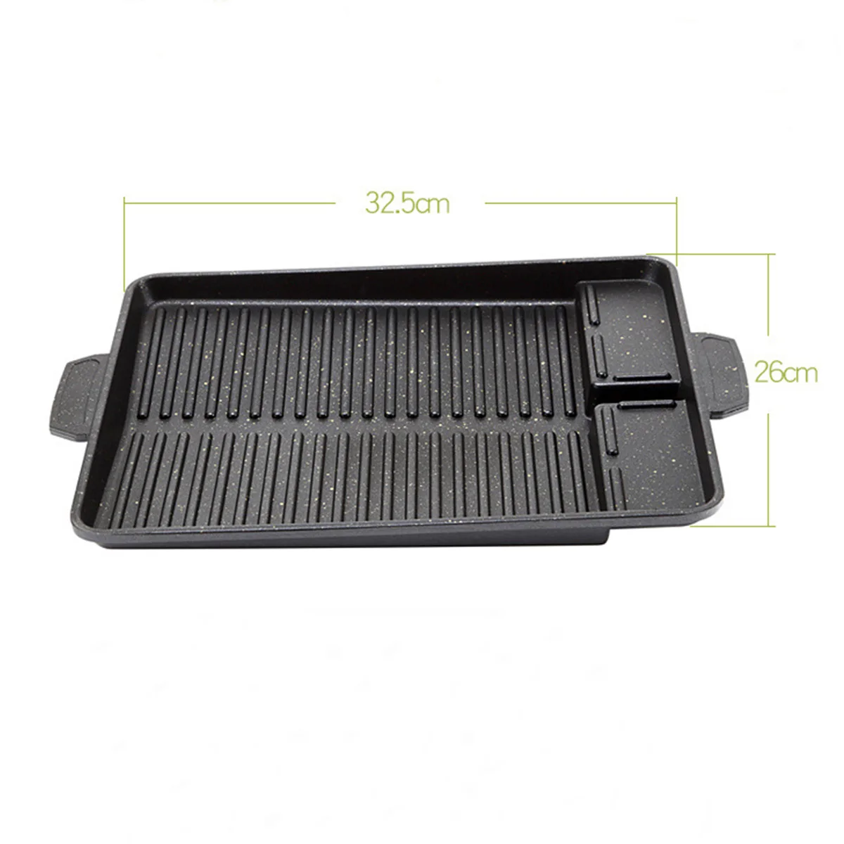 

Portable Korean BBQ Grill Pan Non-Stick Charcoal Grill Plate Butane Gas Stove Cooker Party Picnic Terrace Beach Barbecue Tray