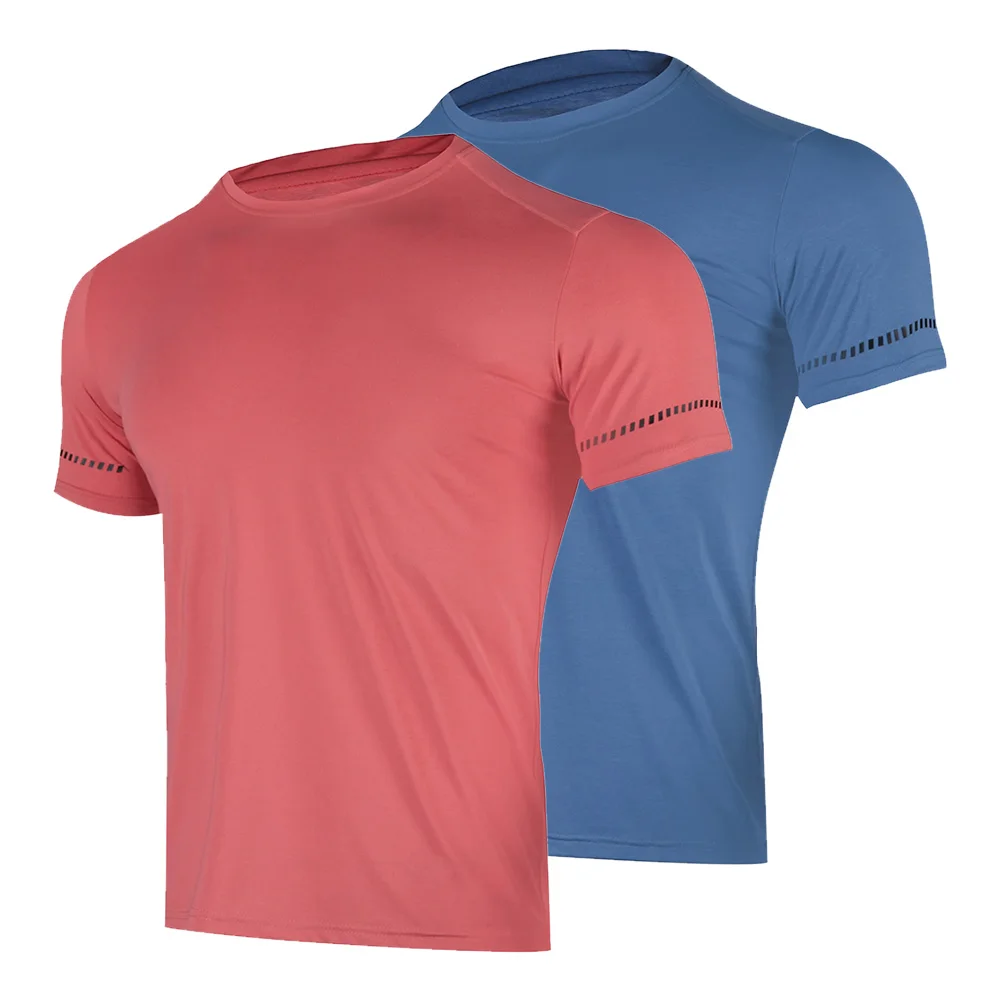 High Quality Nylon Men Running T Shirt Fitness Quick Drying Training Clothes Exercise T Shirt For Men Gym Sports Shirts Tops
High Quality Nylon Men Running T Shirt Fitness Quick Drying Training Clothes Exercise T Shirt For Men Gym Sports Shirts Tops