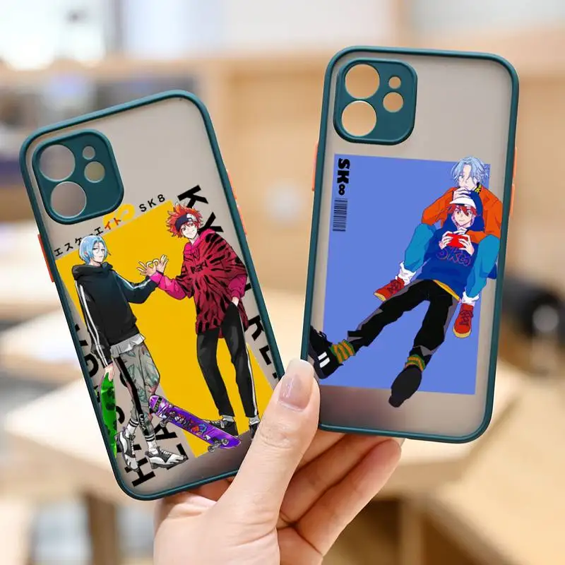 SK8 The Infinity Anime Cartoon Phone Case Black Green Color Matte Transparent For iPhone 13 12 11 Mini Pro Max X XR XS 7 8 Plus
SK8 The Infinity Anime Cartoon Phone Case Black Green Color Matte Transparent For iPhone 13 12 11 Mini Pro Max X XR XS 7 8 Plus