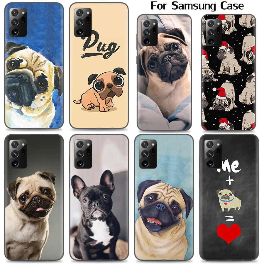PUG Pet Cute Phone Case For Samsung Galaxy Note 20 Ultra Cover Note10 Pro For Samsung A6 A7 A8 A9 J8 2018 A6Plus Shell 
PUG Pet Cute Phone Case For Samsung Galaxy Note 20 Ultra Cover Note10 Pro For Samsung A6 A7 A8 A9 J8 2018 A6Plus Shell