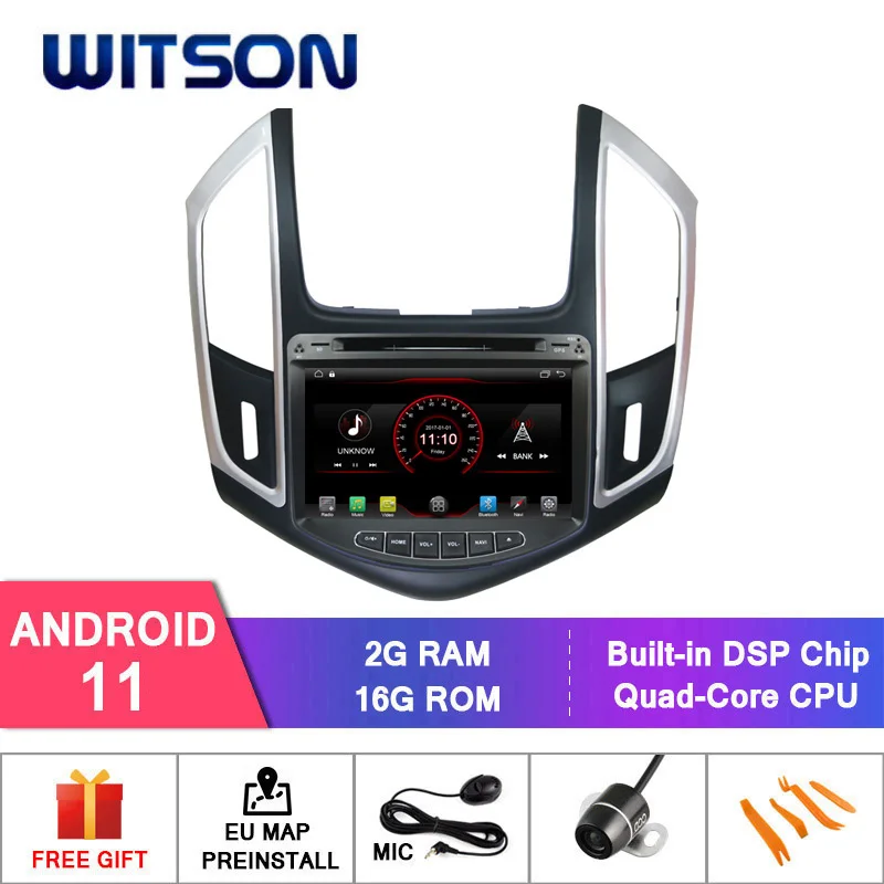 WITSON Android 11 2GB RAM 16GB FLASH CAR RADIO for CHEVROLET CRUZE 2016 Car Multimedia Player Stereo AutoAudio GPS Navigation
WITSON Android 11 2GB RAM 16GB FLASH CAR RADIO for CHEVROLET CRUZE 2016 Car Multimedia Player Stereo AutoAudio GPS Navigation