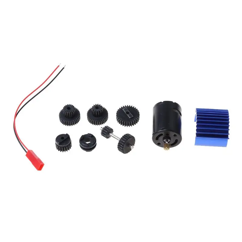 Dropshipping 1 Set Metal Gears With 370 Motor For Speed Change Gear Box For WPL B1 B24 B16 B36 C24 1/16 4WD 6WD RC Car
Dropshipping 1 Set Metal Gears With 370 Motor For Speed Change Gear Box For WPL B1 B24 B16 B36 C24 1/16 4WD 6WD RC Car