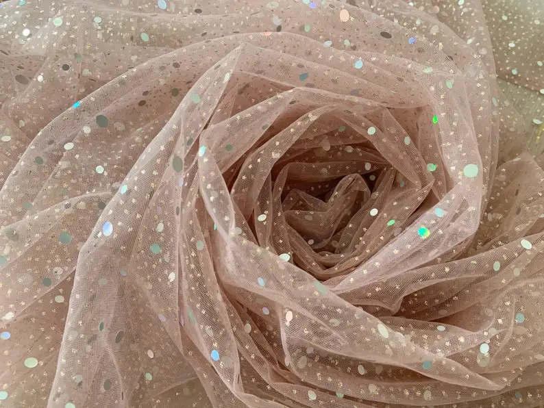3 yard Mauve Tulle Fabric With Glitters For Dress, Peach Rose Tulle For Costume, Dance Costume
3 yard Mauve Tulle Fabric With Glitters For Dress, Peach Rose Tulle For Costume, Dance Costume