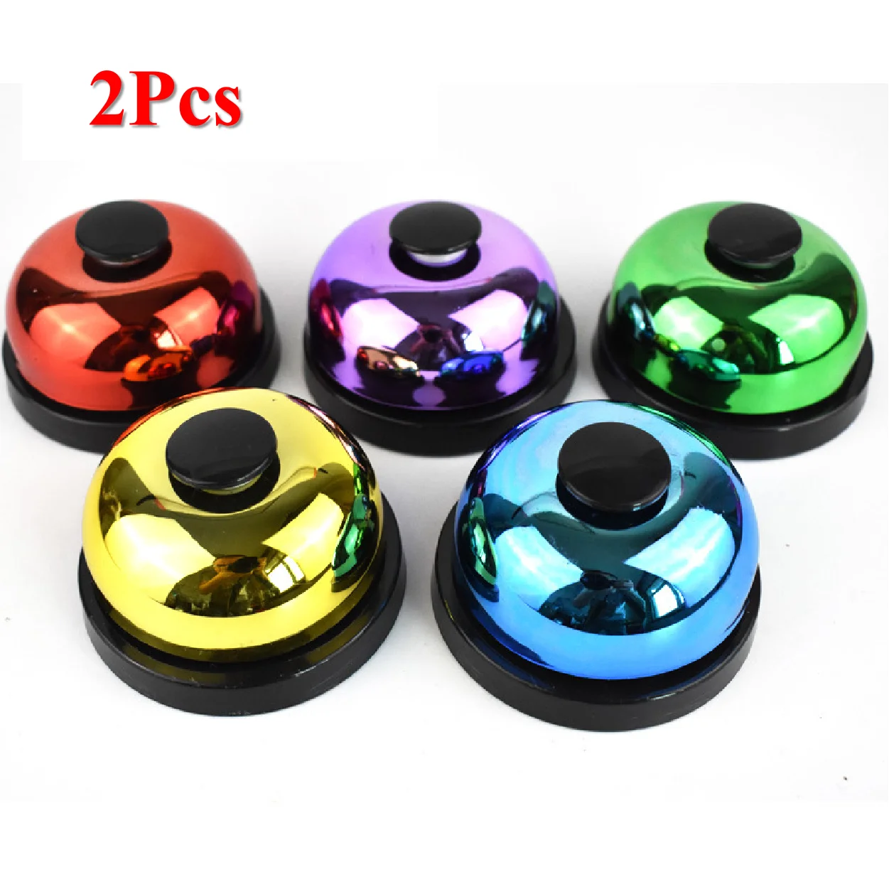 2Pcs Pet Dog Training Cat Dinner Bell Dog Toys Bell Call Training Accessories Puppy Feeding Ring Trolling Dog Treats Supplies
2Pcs Pet Dog Training Cat Dinner Bell Dog Toys Bell Call Training Accessories Puppy Feeding Ring Trolling Dog Treats Supplies