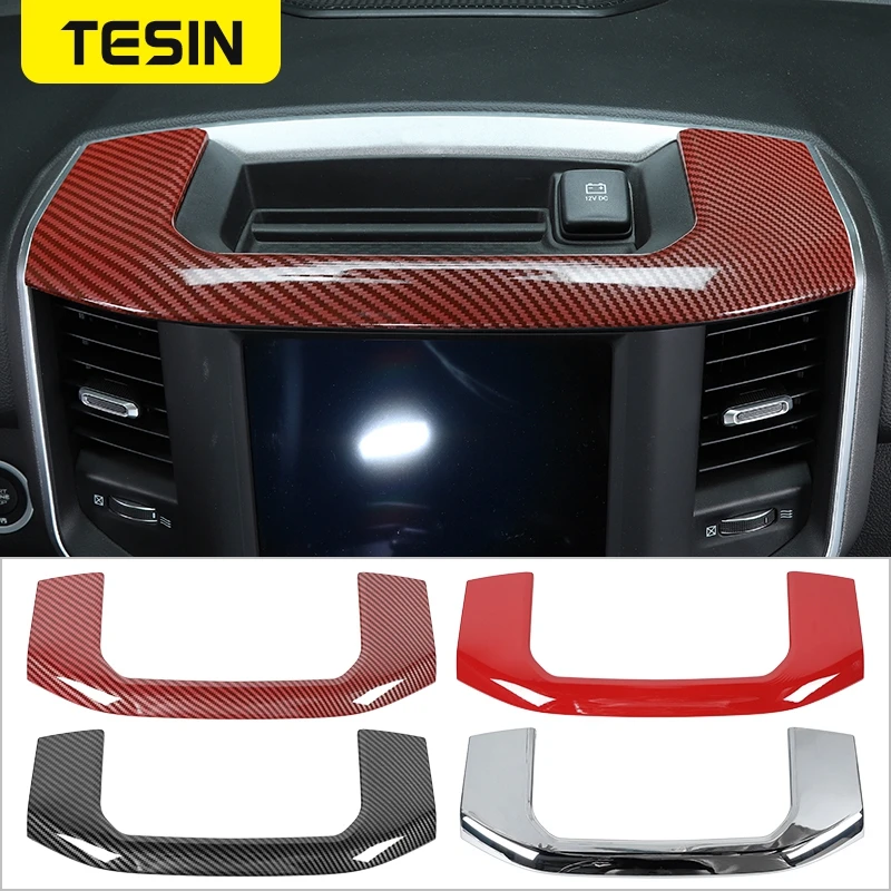 TESIN Car Center Console Storage Box Panel Decoration Cover Trim Stickers For Dodge RAM 2018-2021 ABS Car Interior Accessories
TESIN Car Center Console Storage Box Panel Decoration Cover Trim Stickers For Dodge RAM 2018-2021 ABS Car Interior Accessories