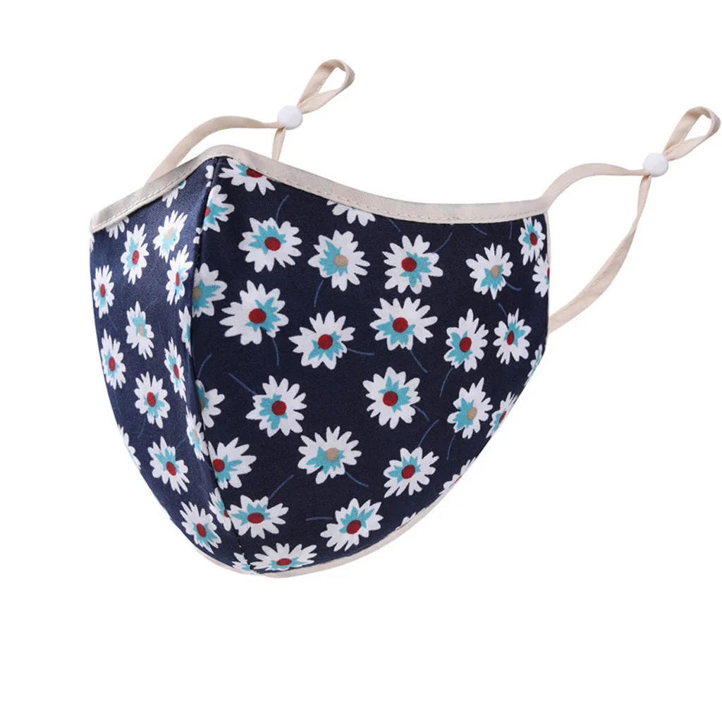 Washable Reusable 1PCS Cotton Face Mask Fashion Adult Floral Printed Breathing Adjustable Mouth Mask With Design Mascarillas
Washable Reusable 1PCS Cotton Face Mask Fashion Adult Floral Printed Breathing Adjustable Mouth Mask With Design Mascarillas
