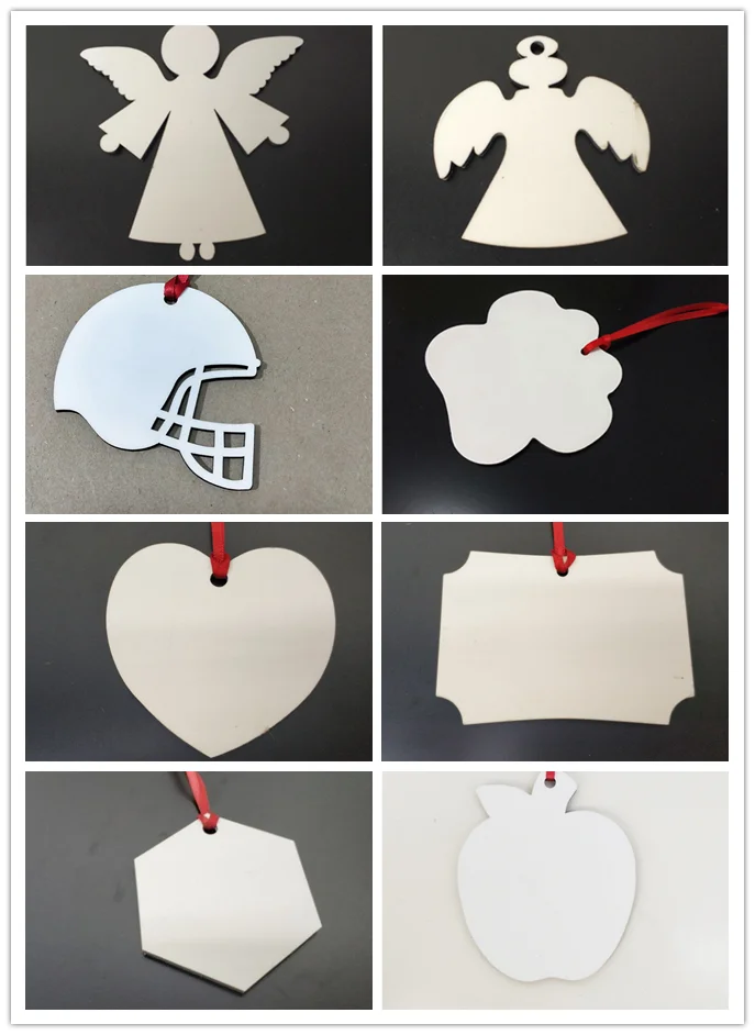10pcs/Lot Multi shape sublimation blank heat transfer printing Christmas decoration pendant MDF two-sided printing tag
10pcs/Lot Multi shape sublimation blank heat transfer printing Christmas decoration pendant MDF two-sided printing tag