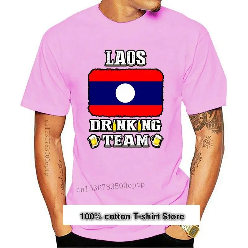 Camiseta divertida para hombre y mujer, camisa de manga corta con estampado de cerveza, con estampado de equipo de Laos, nueva
Camiseta divertida para hombre y mujer, camisa de manga corta con estampado de cerveza, con estampado de equipo de Laos, nueva