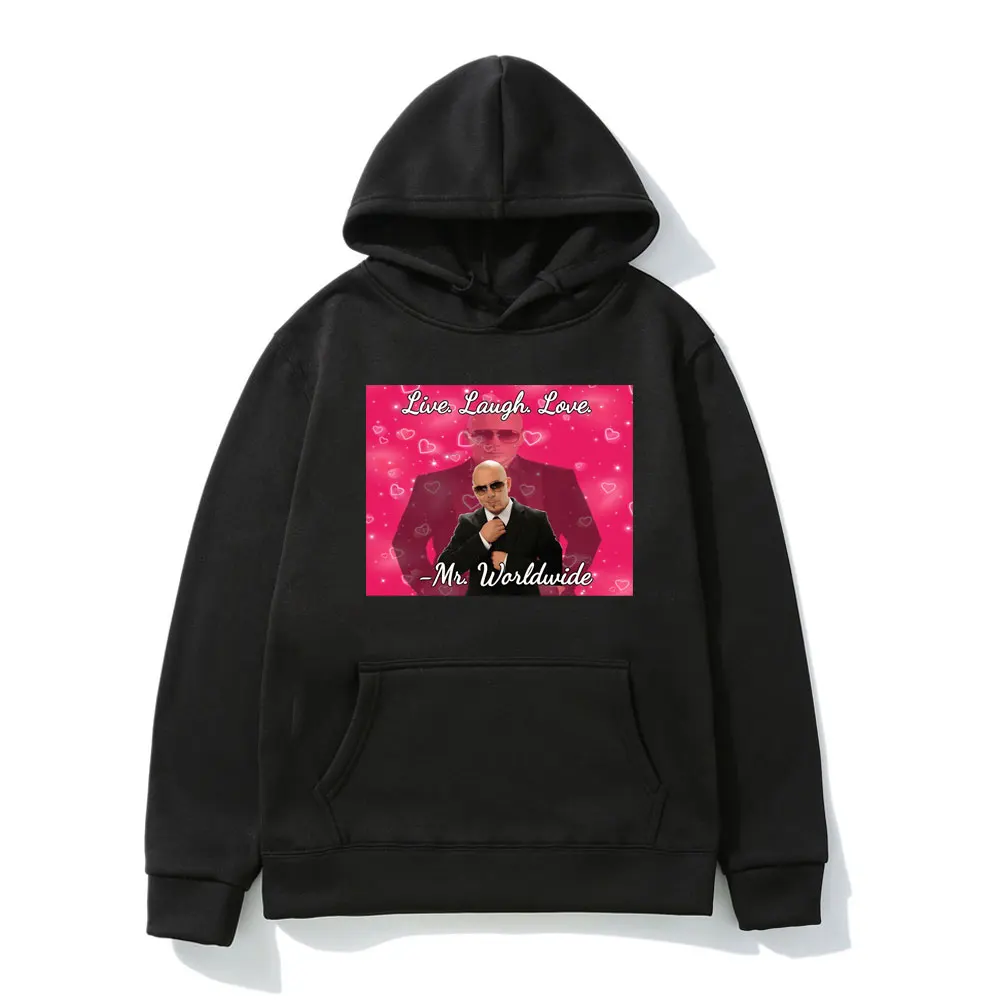 Mr. Worldwide Says To Live Laugh Love Pinrt Hoodie Men Women Autumn Street All-match Warm Hooded Sweater Comfortable Sweatshirt
Mr. Worldwide Says To Live Laugh Love Pinrt Hoodie Men Women Autumn Street All-match Warm Hooded Sweater Comfortable Sweatshirt