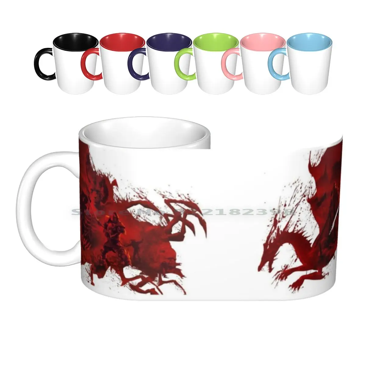 Керамические кружки Dragon Age, кофейные чашки, Кружка для молока и чая, оригинальные трендовые винтажные кружки с изображением дракона и дракон...
Керамические кружки Dragon Age, кофейные чашки, Кружка для молока и чая, оригинальные трендовые винтажные кружки с изображением дракона и дракон...