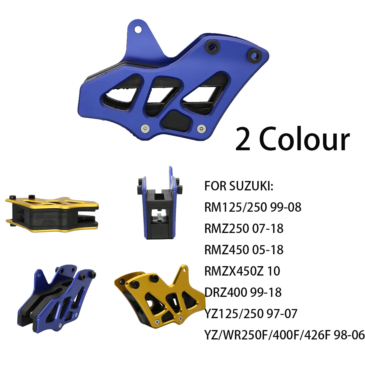 Motorcycle Chain Guide Protector For SUZUKI RM125/250 RMZ250 RMZ450 RMZX450Z DRZ400 YZ125/250 YZ/WR250F/400F/426 RMZ DRZ WR250F
Motorcycle Chain Guide Protector For SUZUKI RM125/250 RMZ250 RMZ450 RMZX450Z DRZ400 YZ125/250 YZ/WR250F/400F/426 RMZ DRZ WR250F