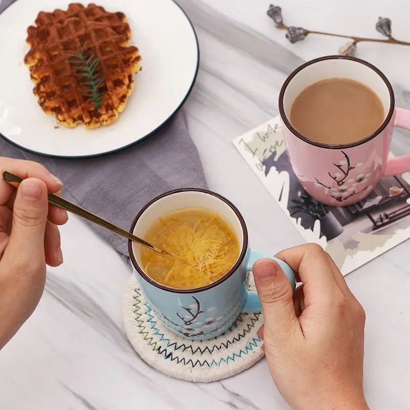 4/6 Pieces Household Cute Ceramic Cup Water Cup Mug Cup Coffee Cup Breakfast Cup Office Christmas Mug Travel Mug Coffee Cup
4/6 Pieces Household Cute Ceramic Cup Water Cup Mug Cup Coffee Cup Breakfast Cup Office Christmas Mug Travel Mug Coffee Cup