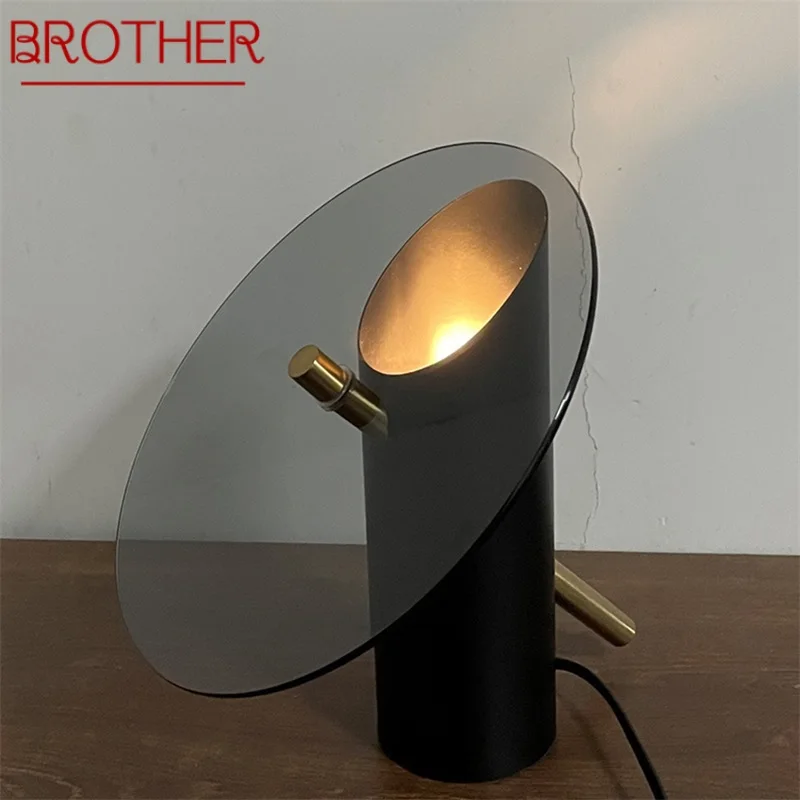 BROTHER Contemporary Simple Table Lamp LED Desk Lighting Decorative for Home Bedroom Living Room
BROTHER Contemporary Simple Table Lamp LED Desk Lighting Decorative for Home Bedroom Living Room