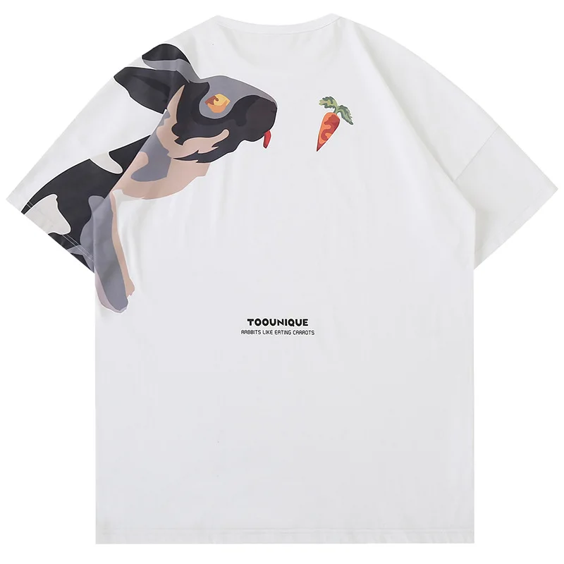 Summer New Men's T-Shirt Japan Style Camouflage Rabbit Print Tees Male Harajuku Fashion Short-Sleeve O Neck Cotton Tops 20316P35
Summer New Men's T-Shirt Japan Style Camouflage Rabbit Print Tees Male Harajuku Fashion Short-Sleeve O Neck Cotton Tops 20316P35