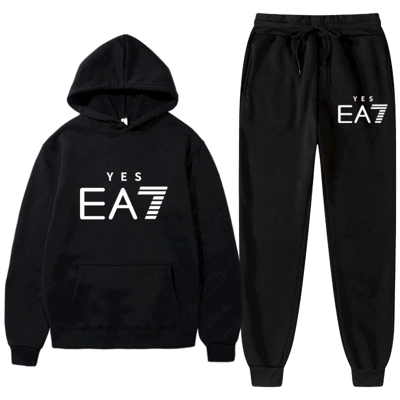 New YES Men's Autumn Winter Sets Hoodie+pants Two Pieces Casual Tracksuit Male Sportswear Gym Brand Clothing Sweat Suit
New YES Men's Autumn Winter Sets Hoodie+pants Two Pieces Casual Tracksuit Male Sportswear Gym Brand Clothing Sweat Suit