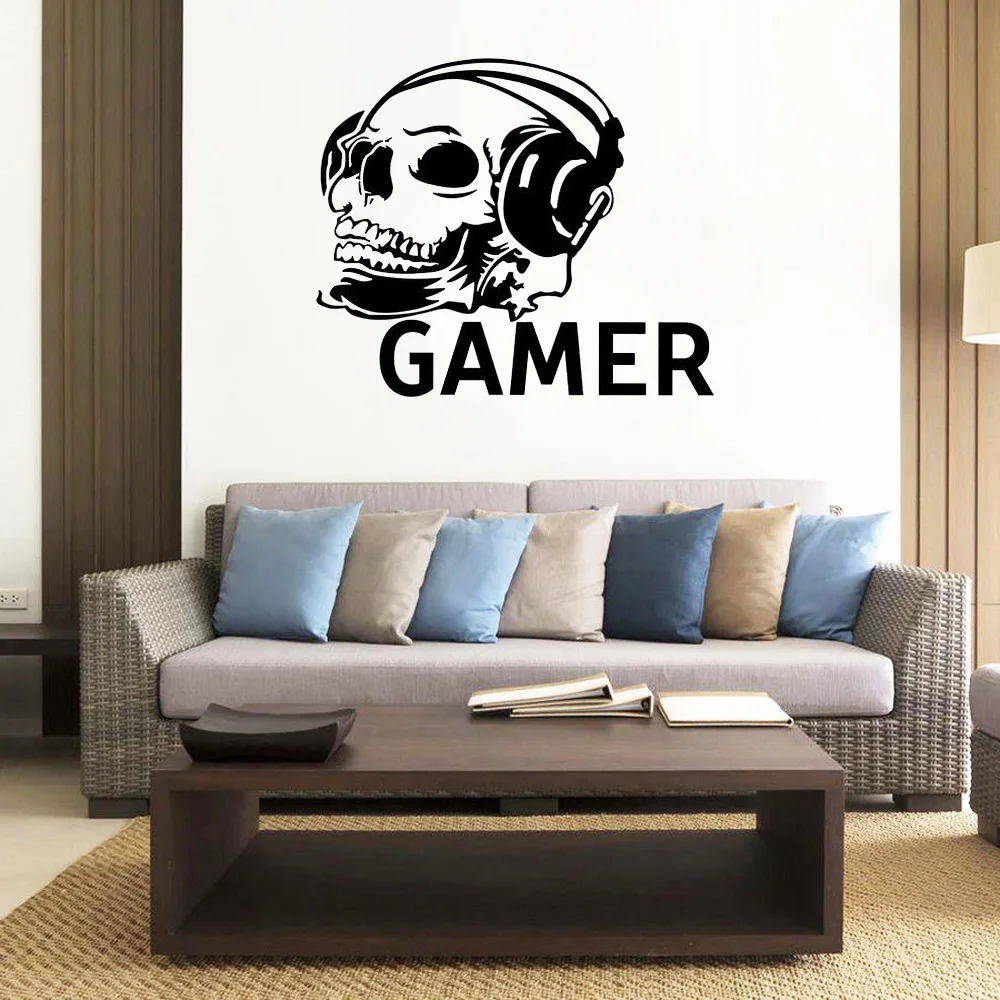 Hardcore Gamer Wall Sticker Vinyl Home Decor For Teens Boys Bedroom Playroom Dorm Game Controller Decals Video Games Murals
Hardcore Gamer Wall Sticker Vinyl Home Decor For Teens Boys Bedroom Playroom Dorm Game Controller Decals Video Games Murals