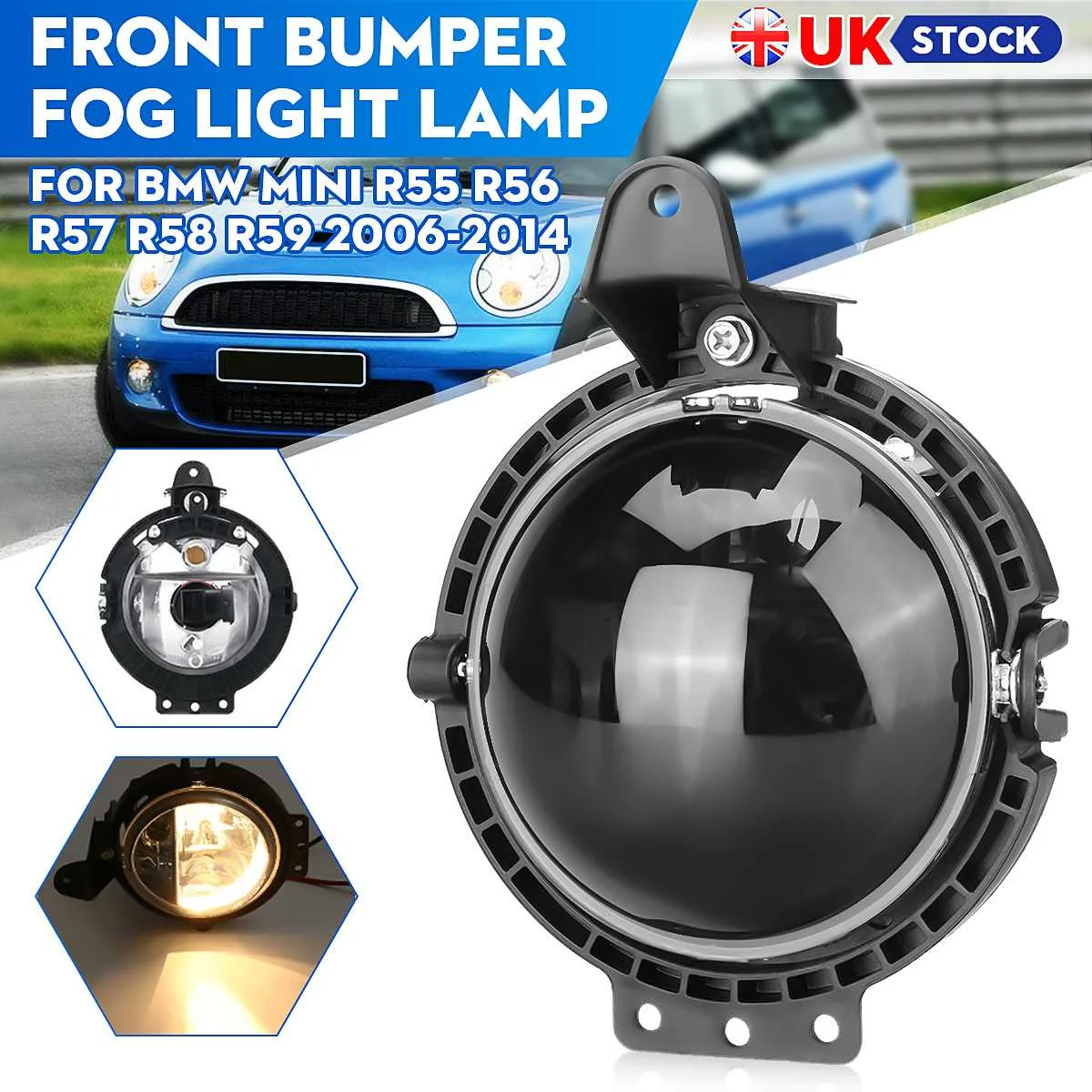 1PCS Car Front Fog Light Lamps For BMW Mini R55 R56 R57 R58 R59 2006 2007 2008 2009 2010 2011 2012 2013 2014 Clear Lens Driving
1PCS Car Front Fog Light Lamps For BMW Mini R55 R56 R57 R58 R59 2006 2007 2008 2009 2010 2011 2012 2013 2014 Clear Lens Driving